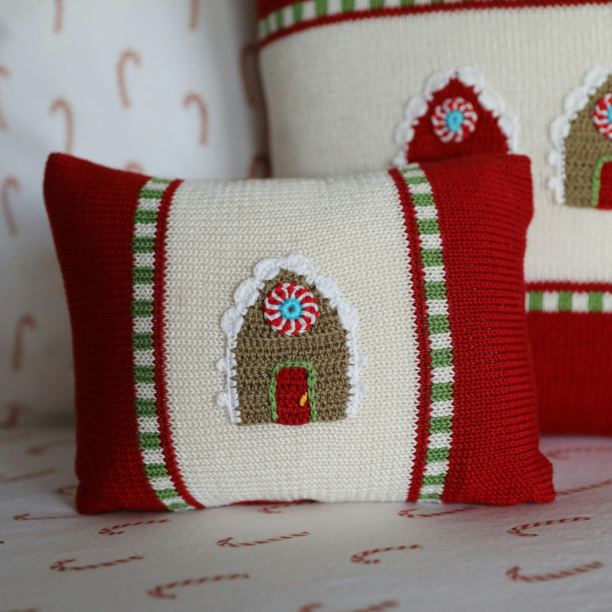 Mini Gingerbread House Pillow