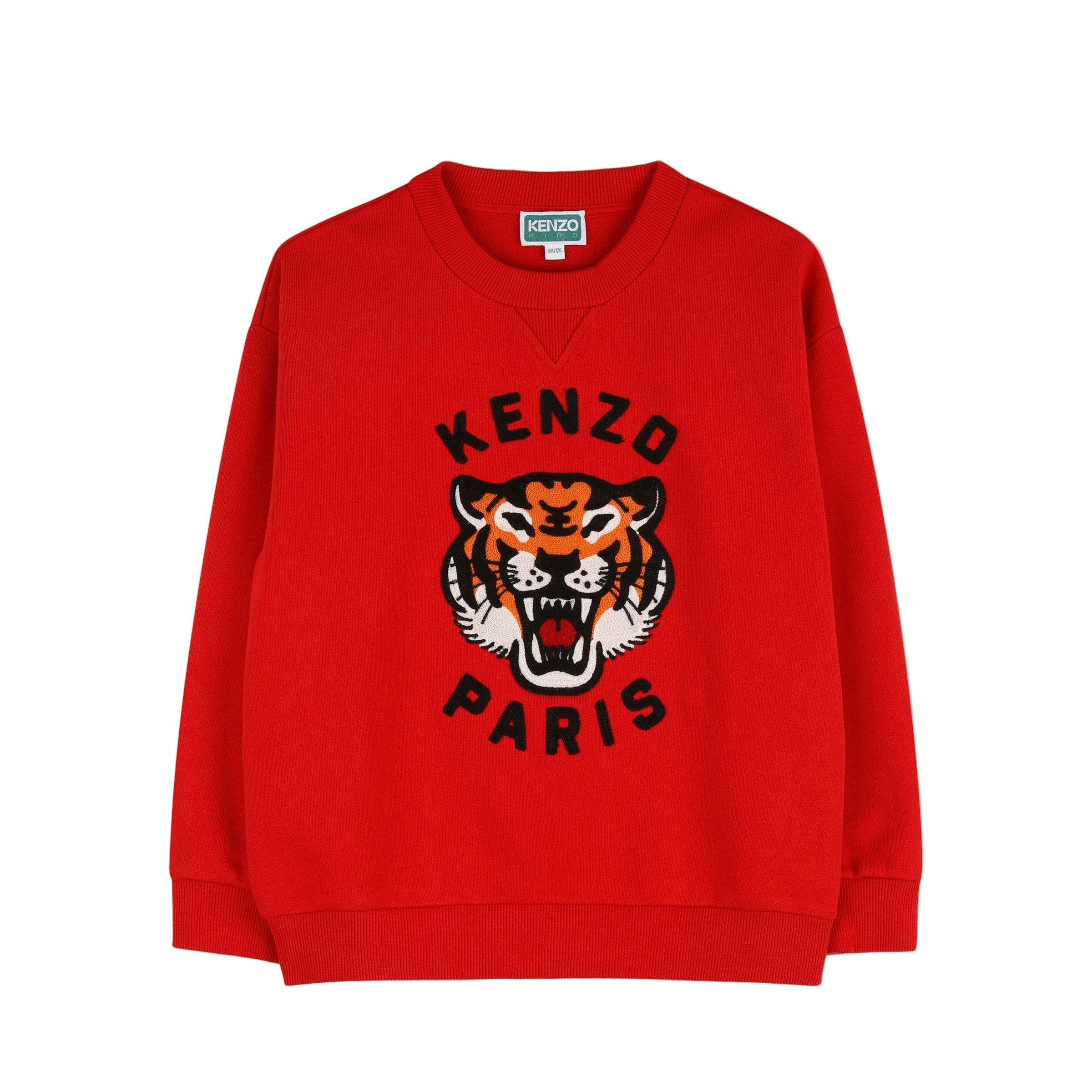 Red Tiger Logo Sweatshirt