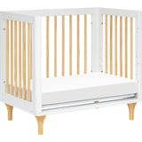 Lolly 4-in-1 Convertible Mini Crib and Twin Bed with Toddler Bed Conversion Kit