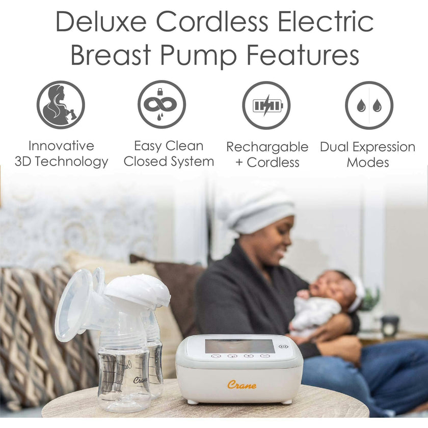 Deluxe Cordless Electric Breast Pump