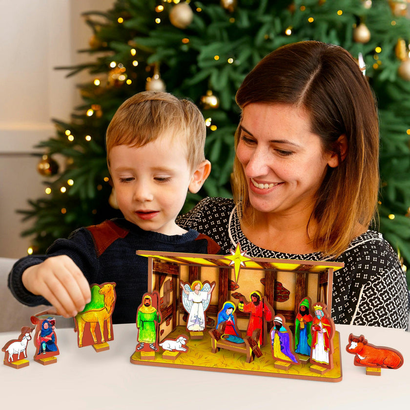 Away In A Manger Nativity & Christmas Carol