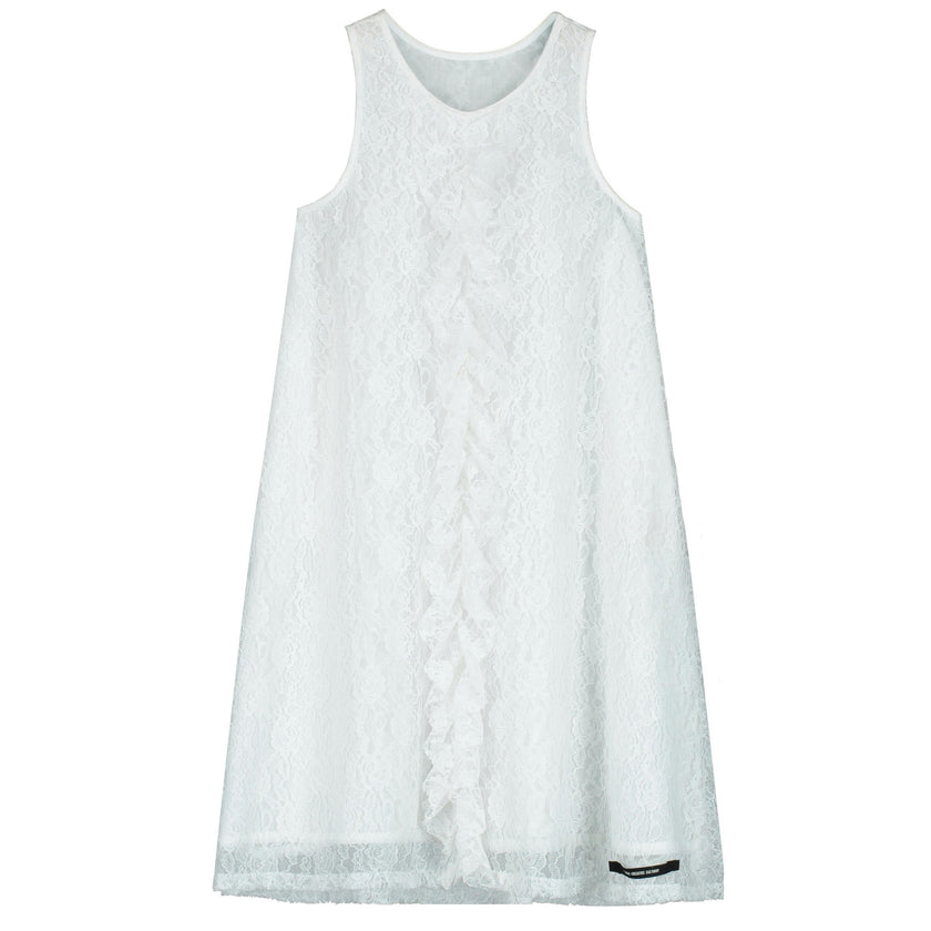 Dreamer Apron Dress White