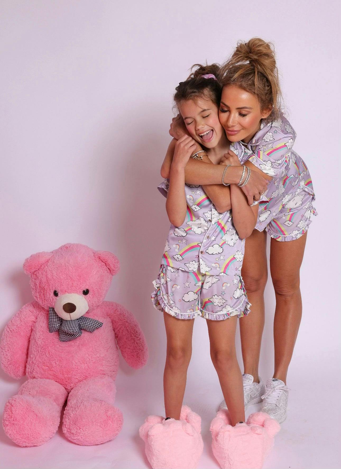 I Dream Of Rainbows Silk Shirt & Short Set