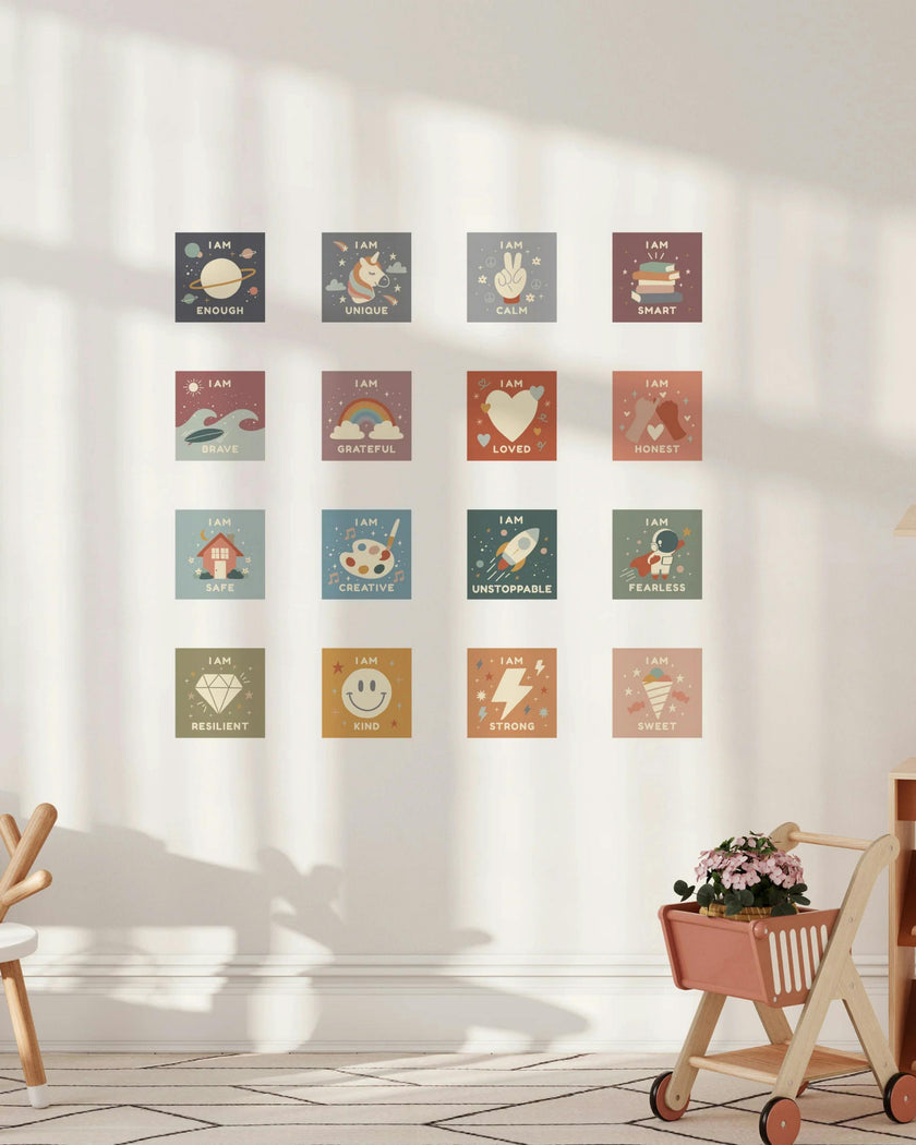 Peel & Stick Fabric Wall Stickers