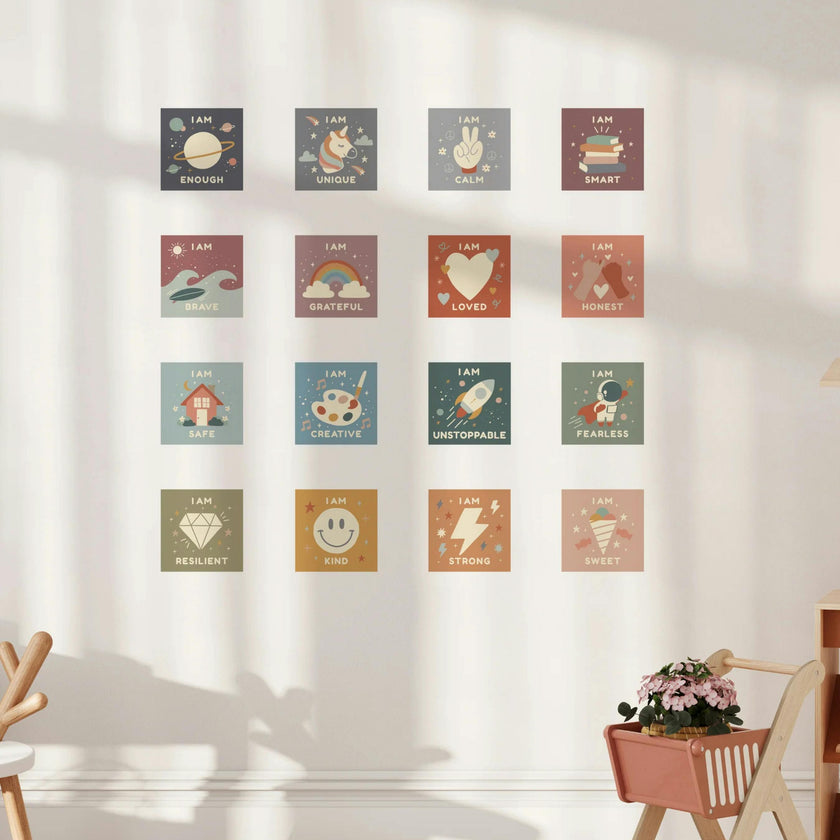 Peel & Stick Fabric Wall Stickers
