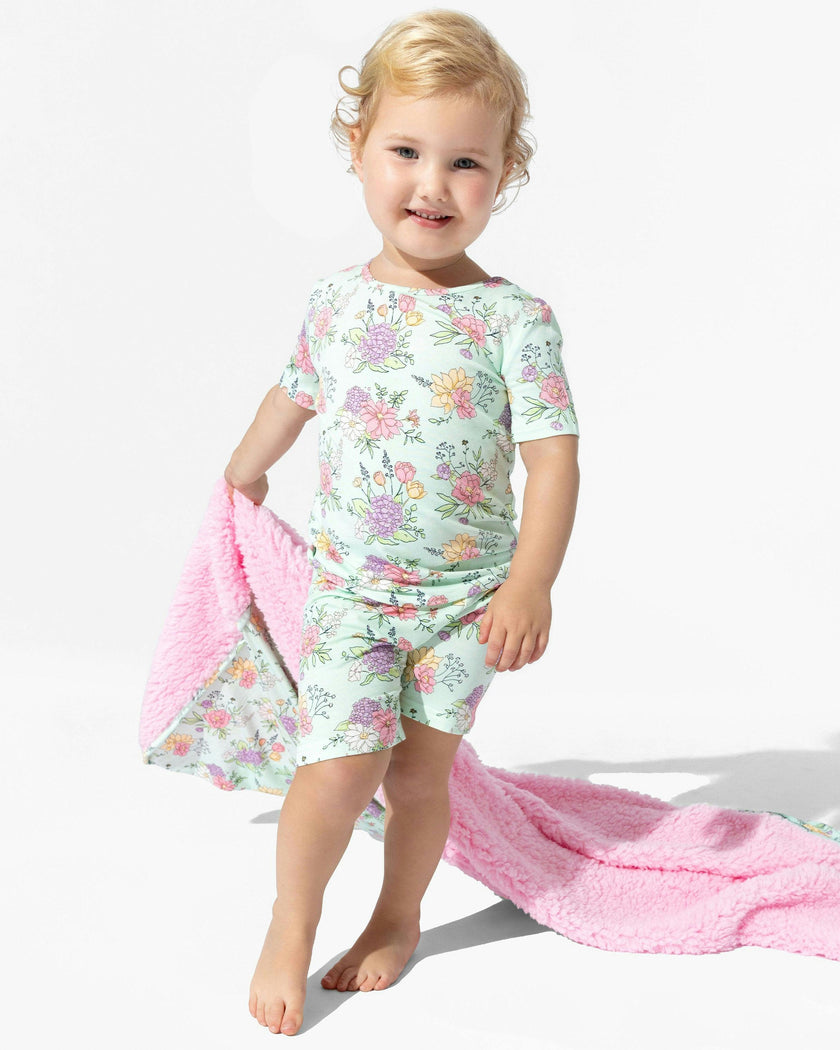 Petals & Posies Bamboo Blanket