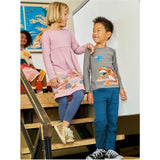 & Magpie Double Sided Te, Grey