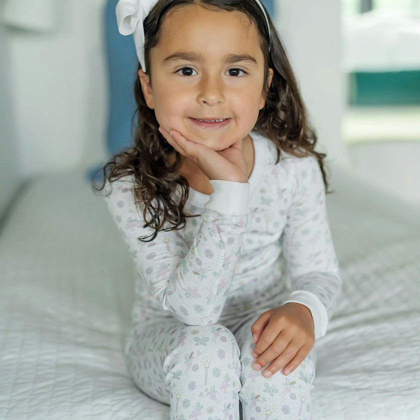 Ava Girls' Pajama Pant Set - Fairies