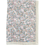 Cotton Muslin Baby Quilt - Pressed Petals