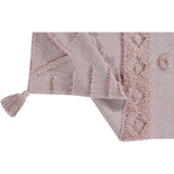 Tribu Washable Rug, Pink