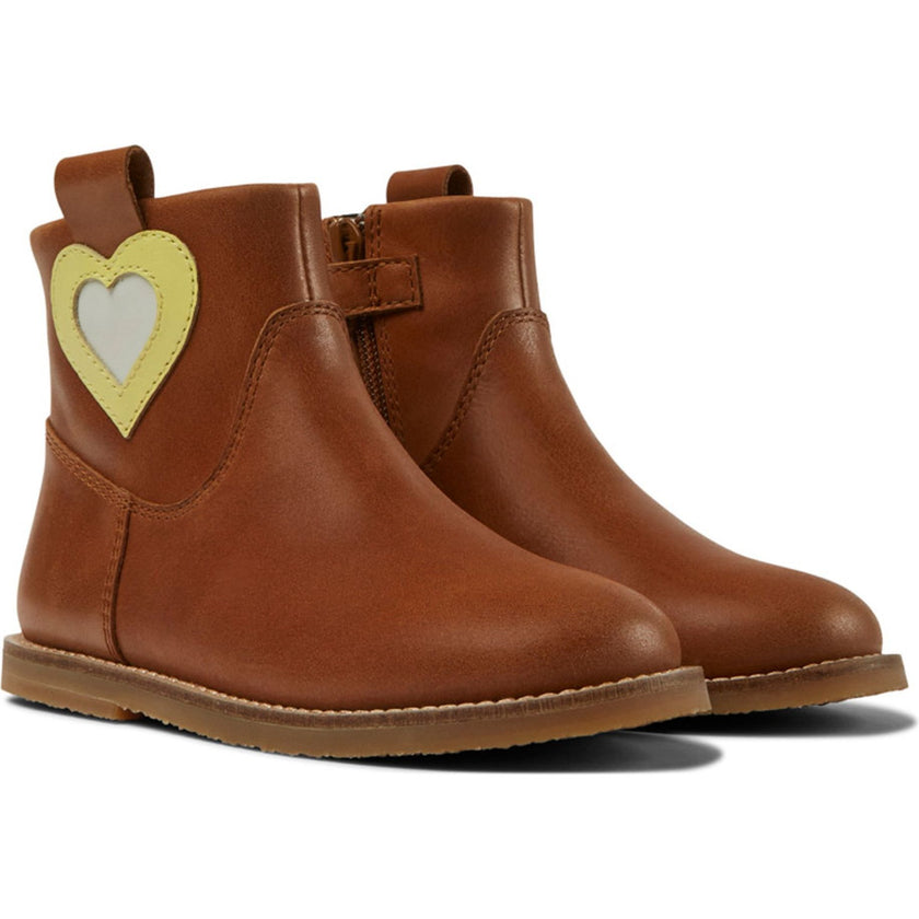 Twins Ankle Boots, Brown