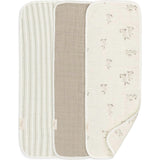 Organic Cotton 3-Piece Burp Cloth Set