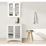 Delaney Wooden Wall Cabinet with 2 Doors