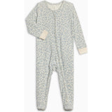 Peyton Zipper Sleeper - Narelle Floral / Ivory + Sea