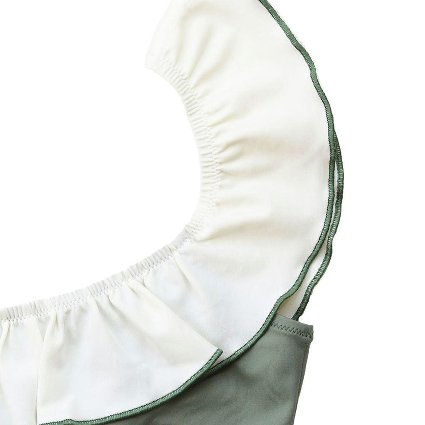Elisa Bikini Sage Green And Ivory