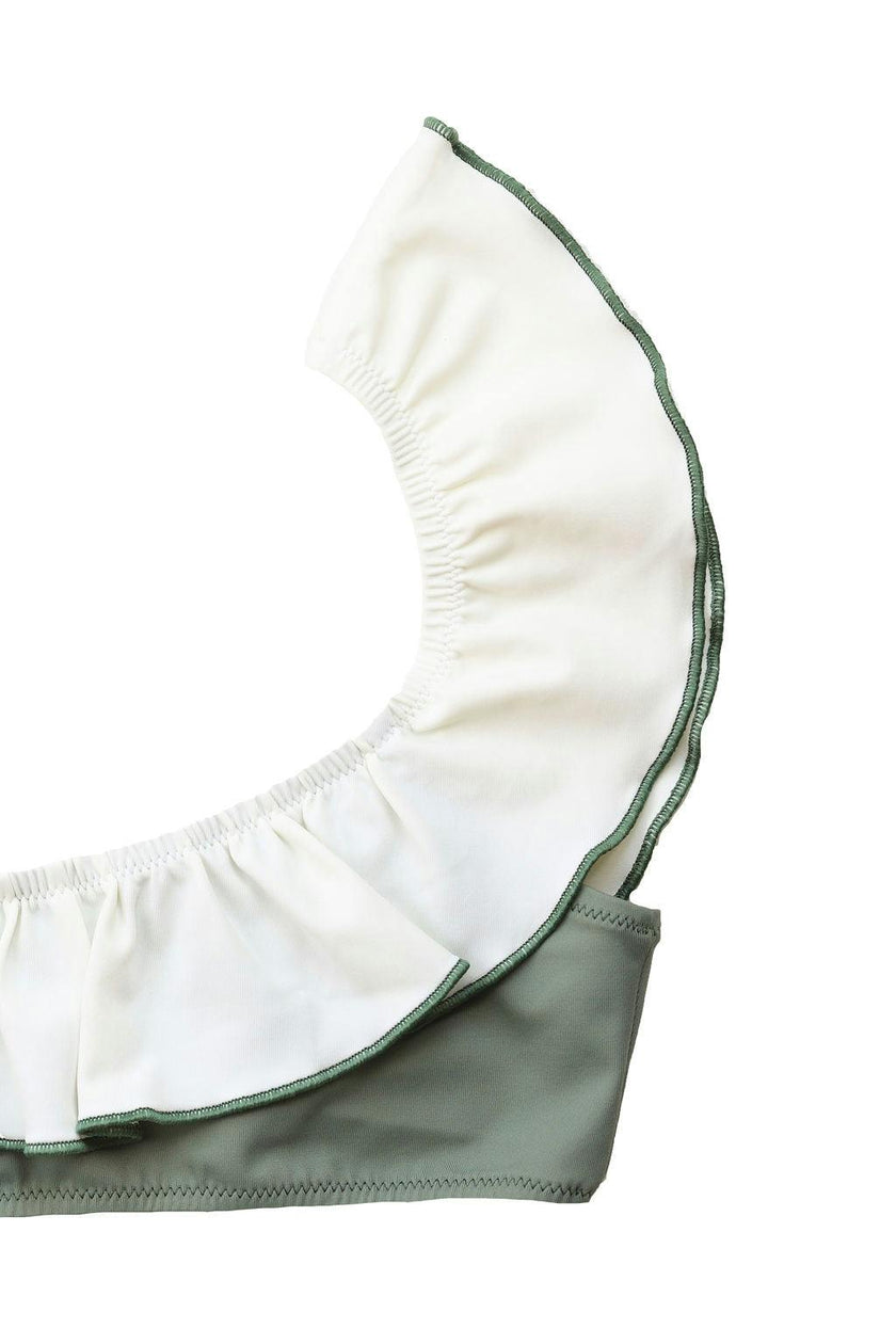 Elisa Bikini Sage Green And Ivory
