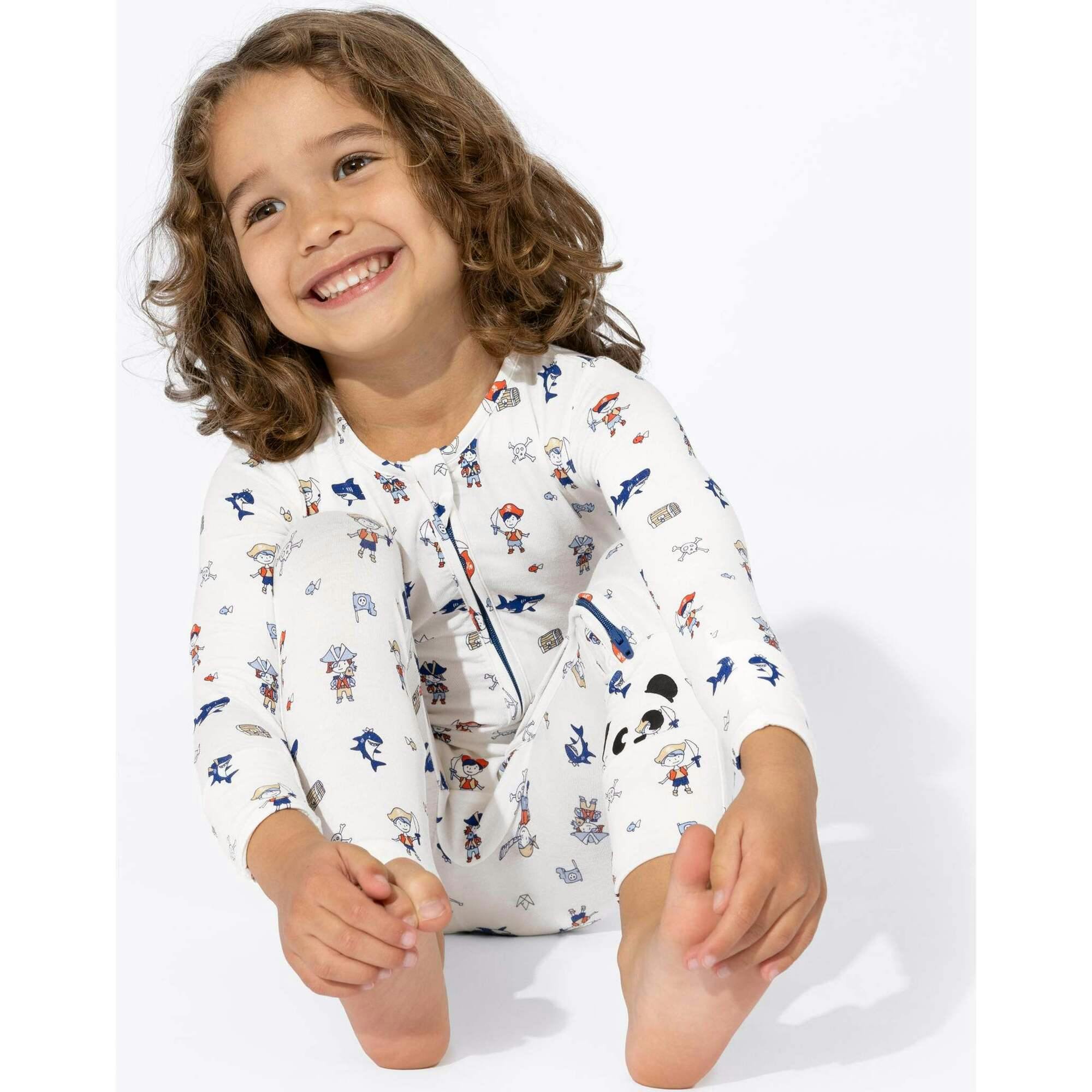 Pirate Bamboo Convertible Footie