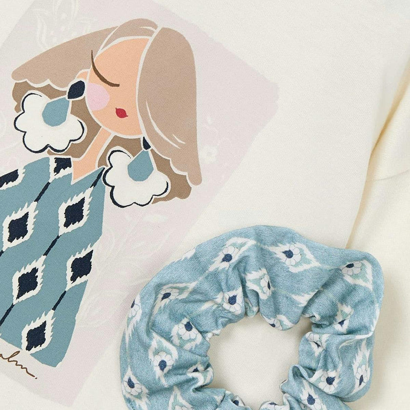Girls' Eelasticated T-shirt
