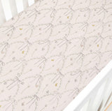 Bows & Butterfly Kisses Crib Sheet