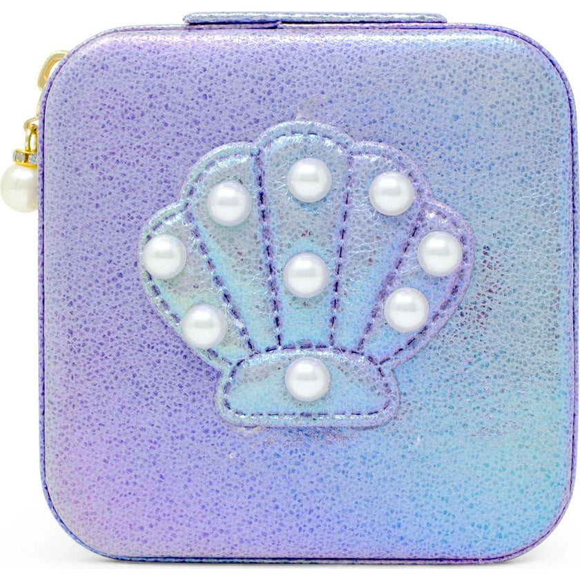 Girl's Mermaid Seashell Pearl Jewelry Box