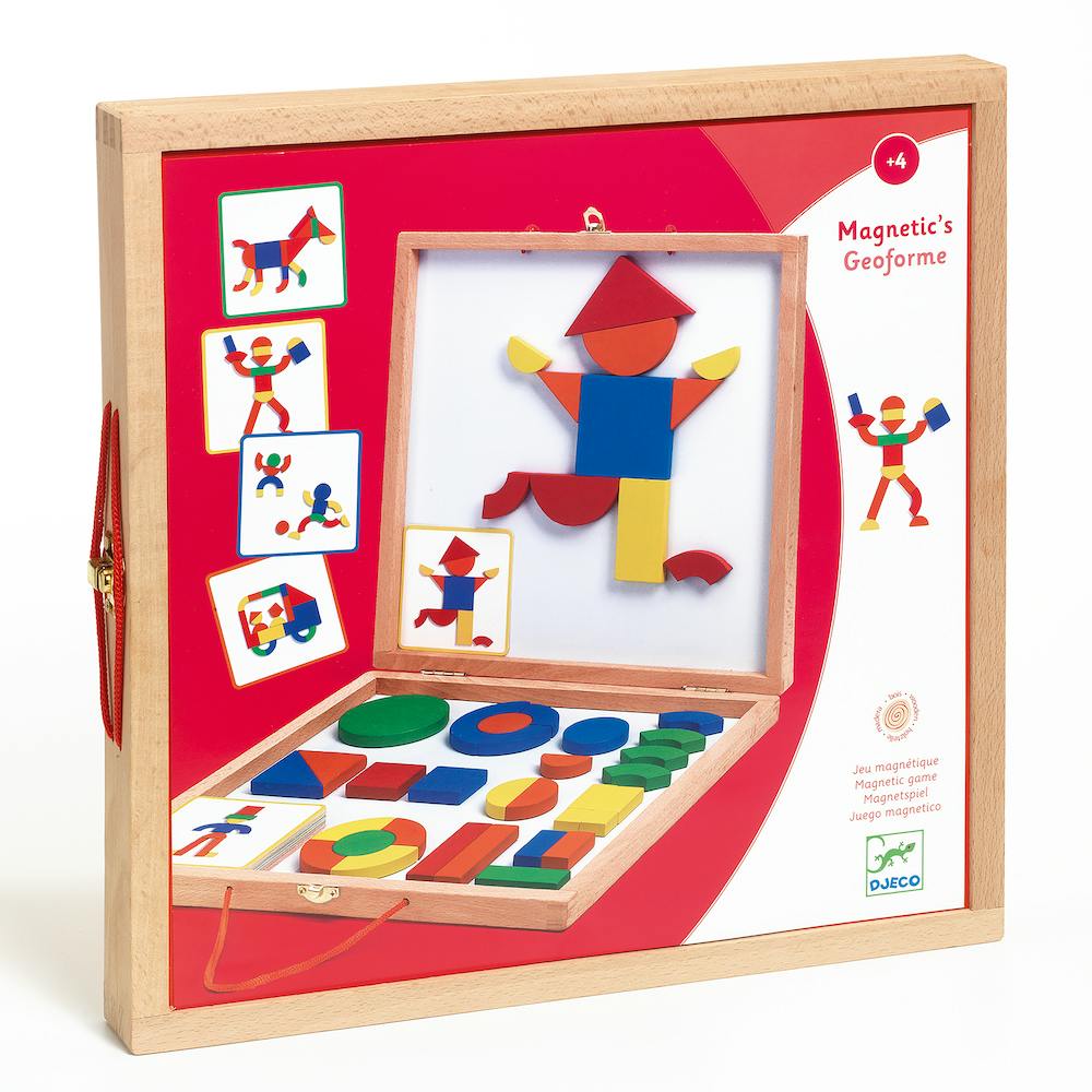 Wooden Magnets Geoform