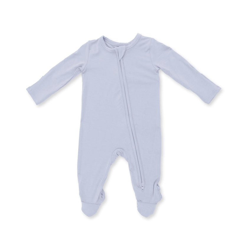 Solid Secret Spaces - 2 Way Zipper Footie