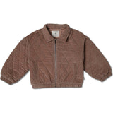 Organic Quilted Bomber Corduroy Jacket