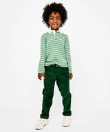 Parker Polo, Sage Fine Stripe
