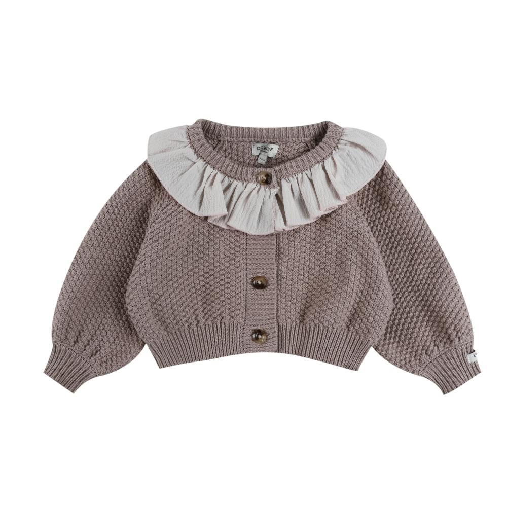 Veertje Cardigan | Plum