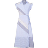 Women's Midi Shivon Dress, Blue