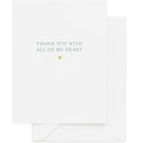With All Of My Heart Card