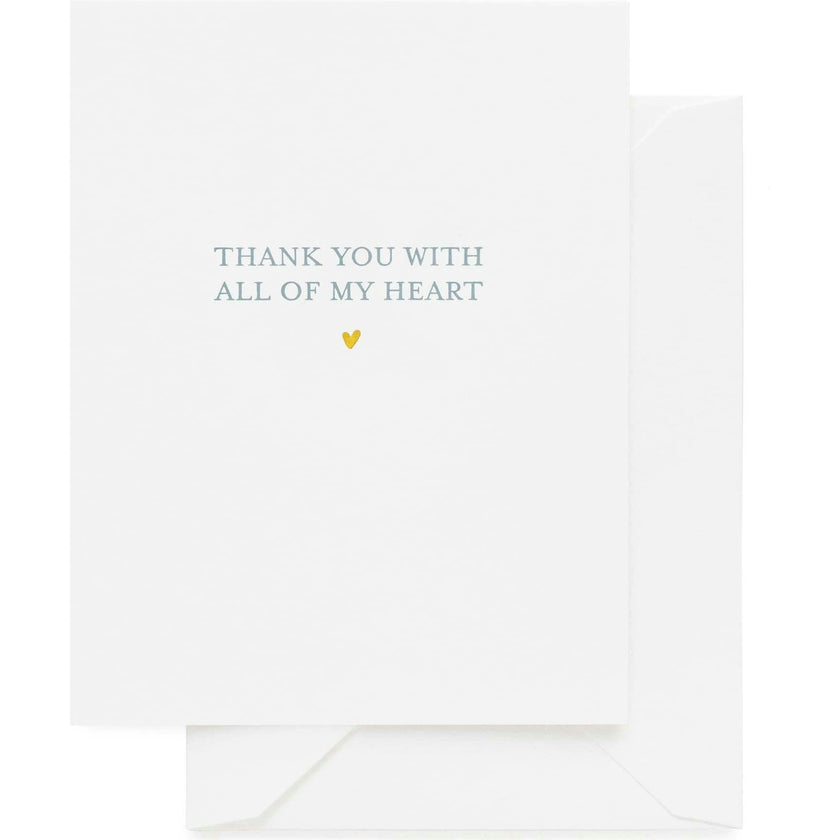 With All Of My Heart Card