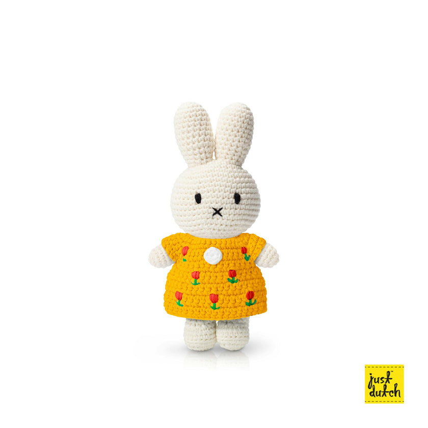 Miffy Tulip Crochet Doll Handmade