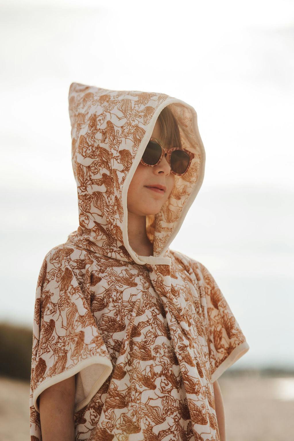 Bathing Towel Poncho | Organic Cotton - Pegasus