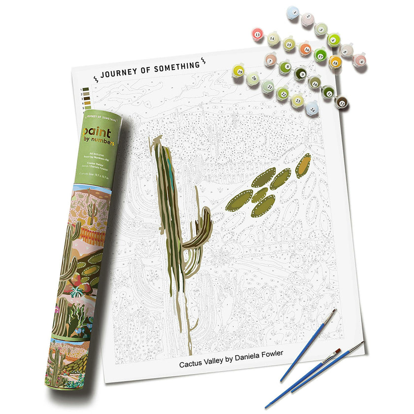 JOS: Paint By Numbers - Cactus Valley