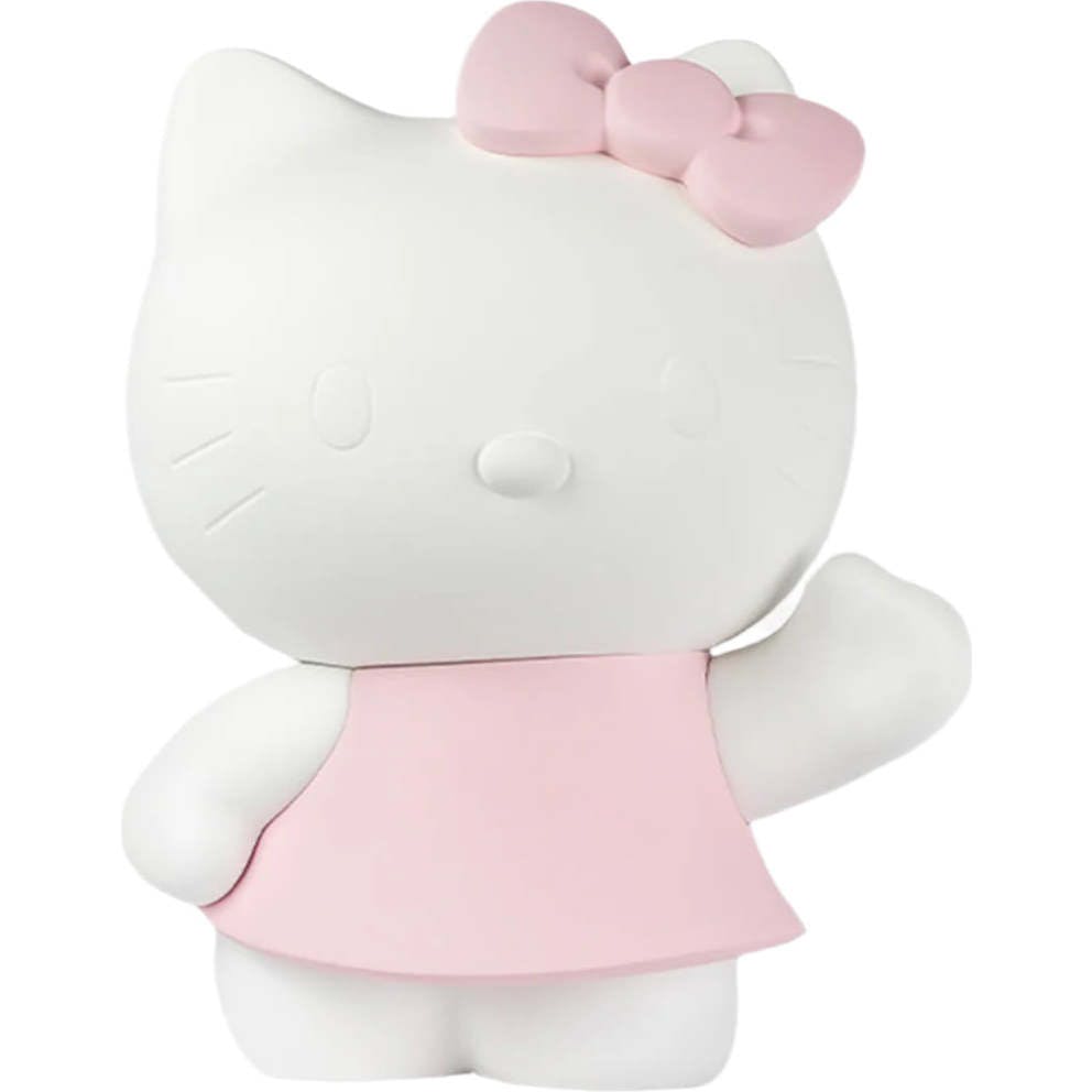 Hello Kitty ROBE Matt White & Pastel Pink Dress 10.5in