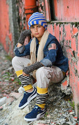 Striped Leg Warmers