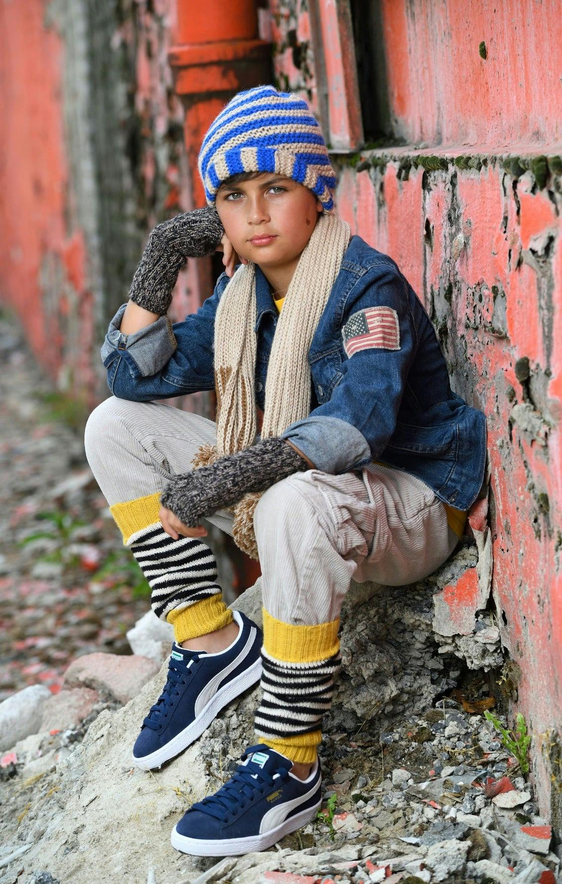 Striped Leg Warmers