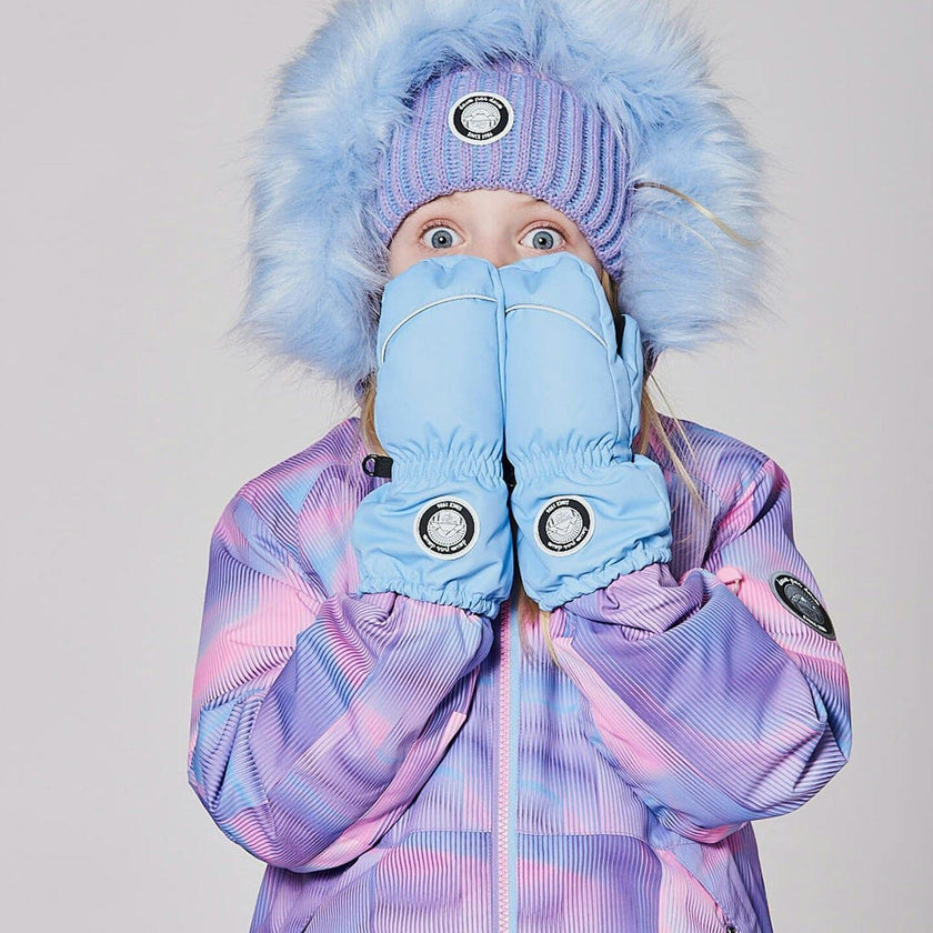 Winter Mittens Play Light Blue