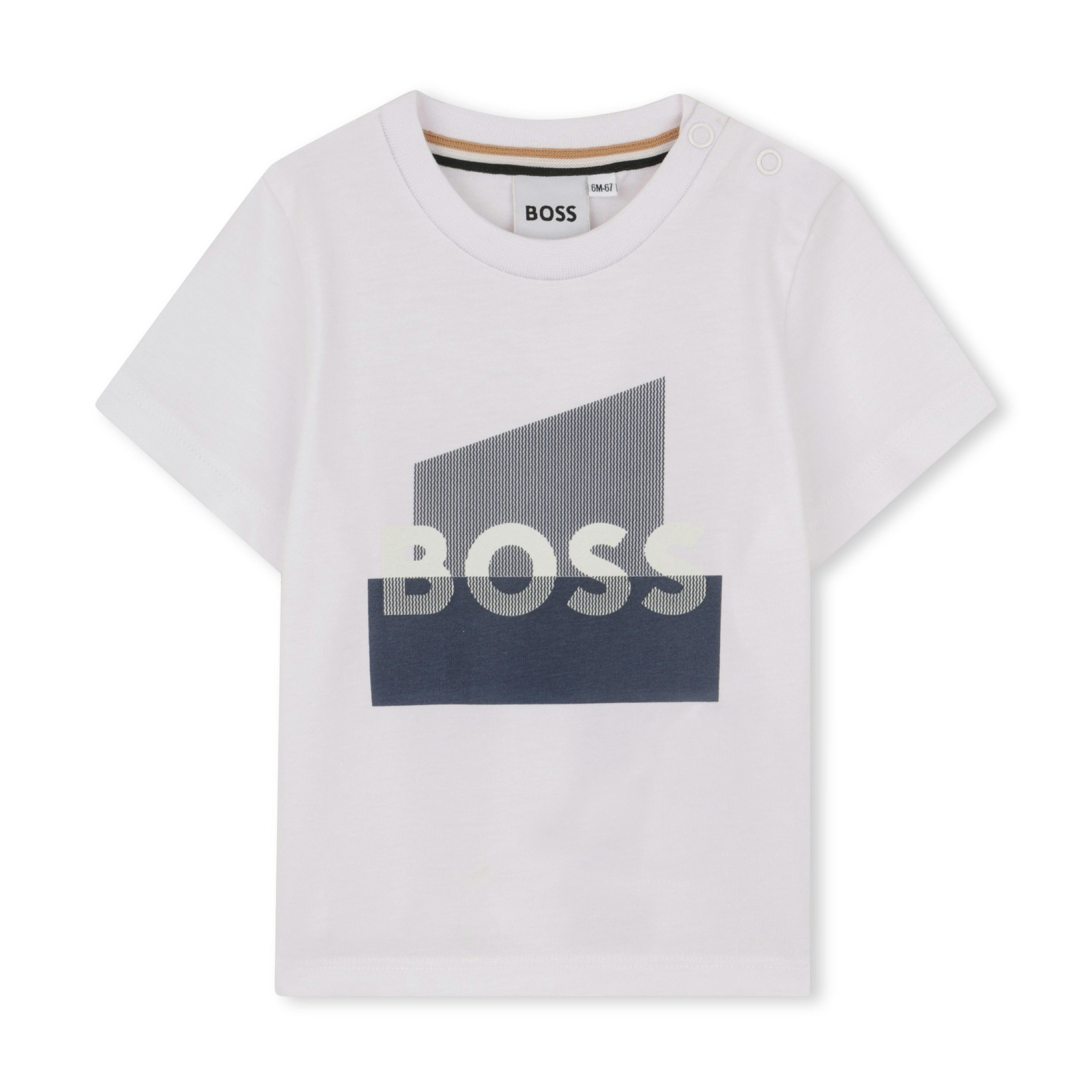 White Graphic Short Sleeve T-Shirt