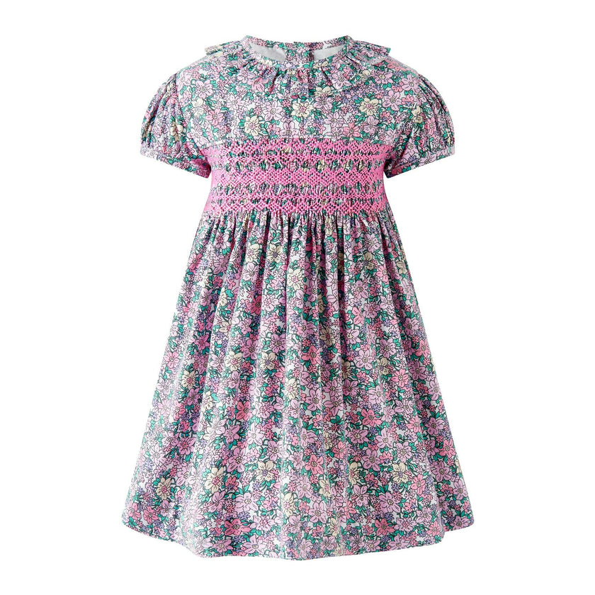 Floral Smocked Dress