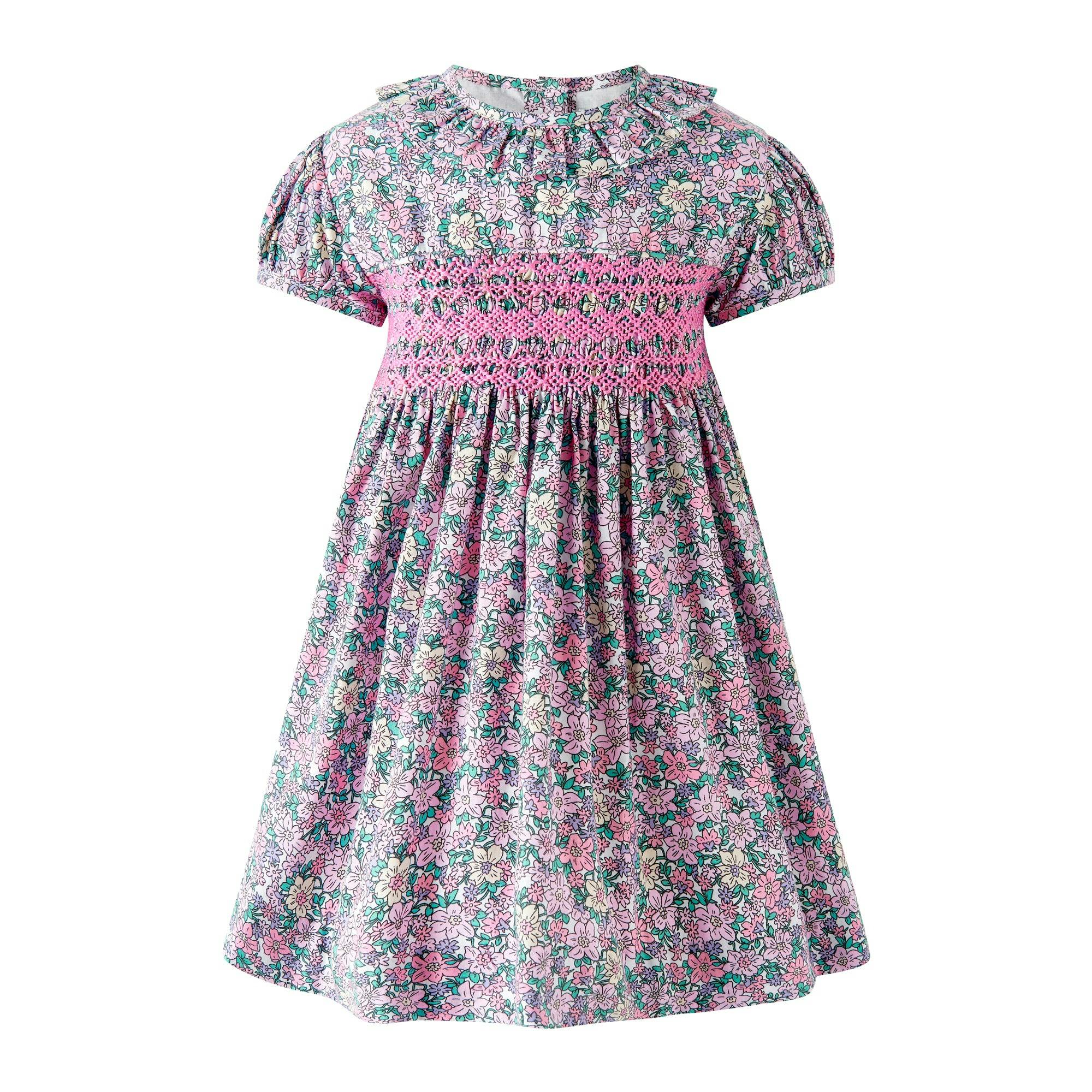 Floral Smocked Dress
