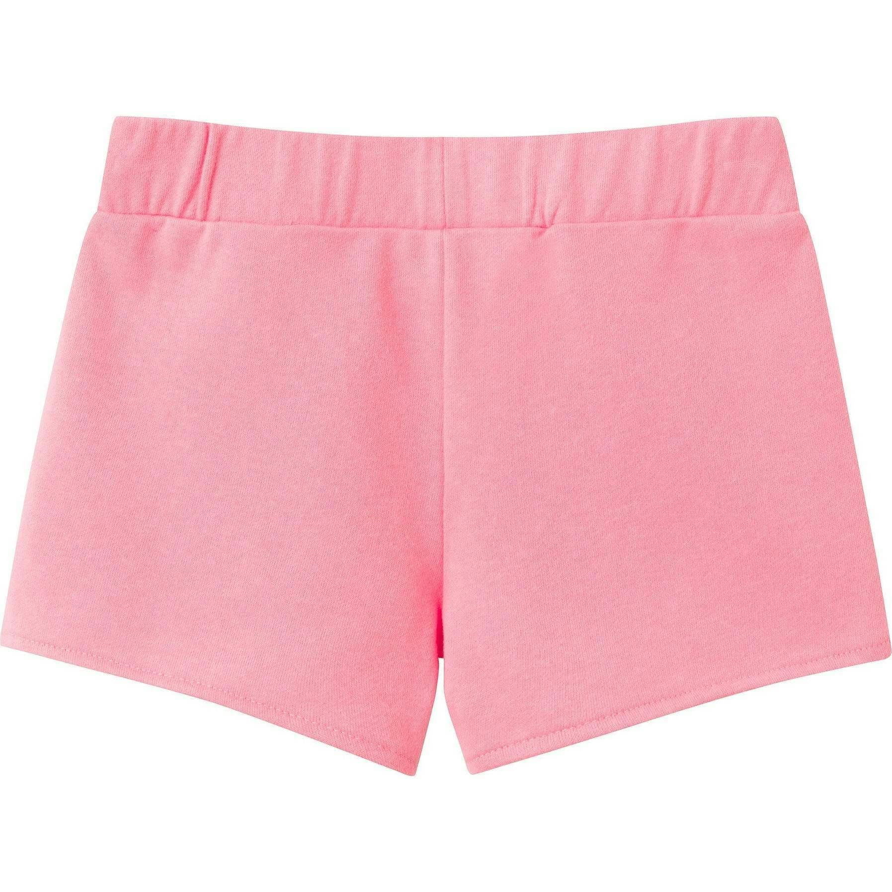 Girls French Terry Top & Short | Glitter Cheetah