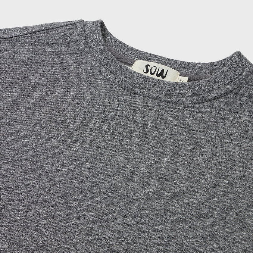 Relaxed Organic Cotton Fleece Sweatshirt