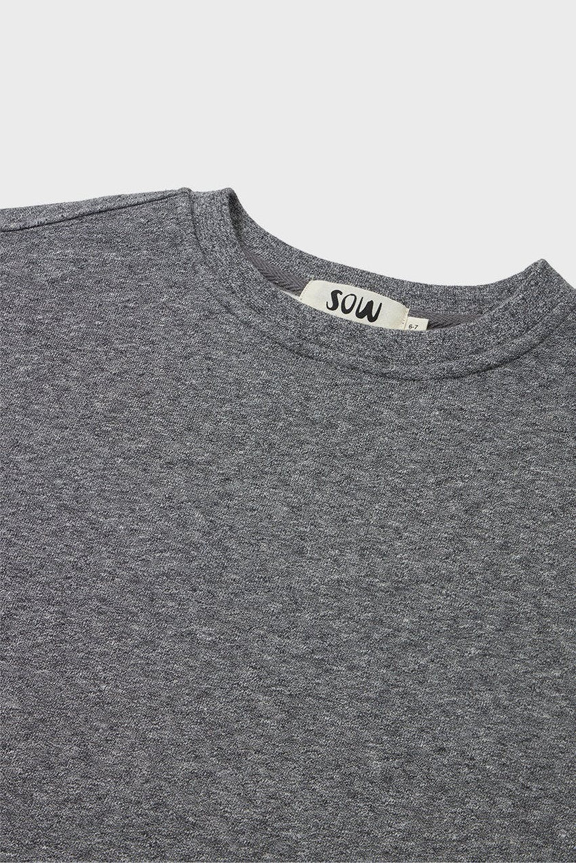 Relaxed Organic Cotton Fleece Sweatshirt