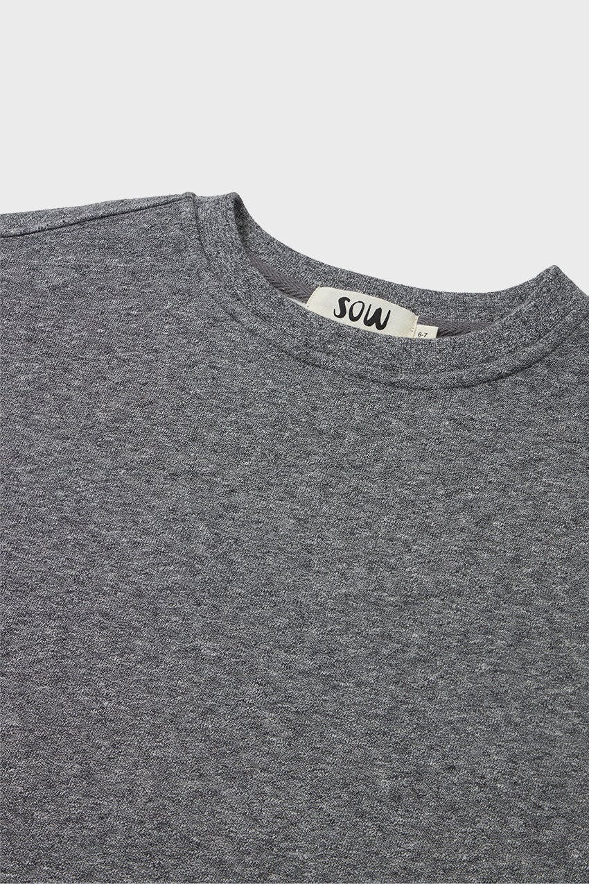 Relaxed Organic Cotton Fleece Sweatshirt