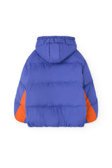 Purple Roadrunner Puffer Jacket