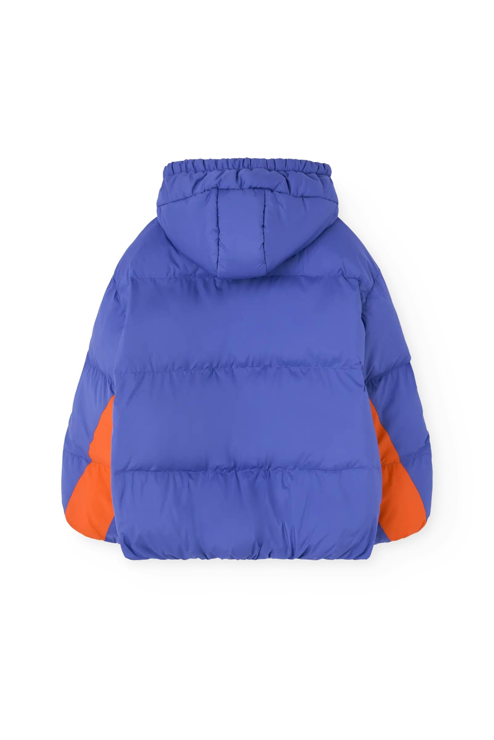 Purple Roadrunner Puffer Jacket