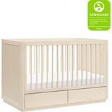 Bento 3-In-1 Convertible Storage Crib With Toddler Bed Conversion Kit