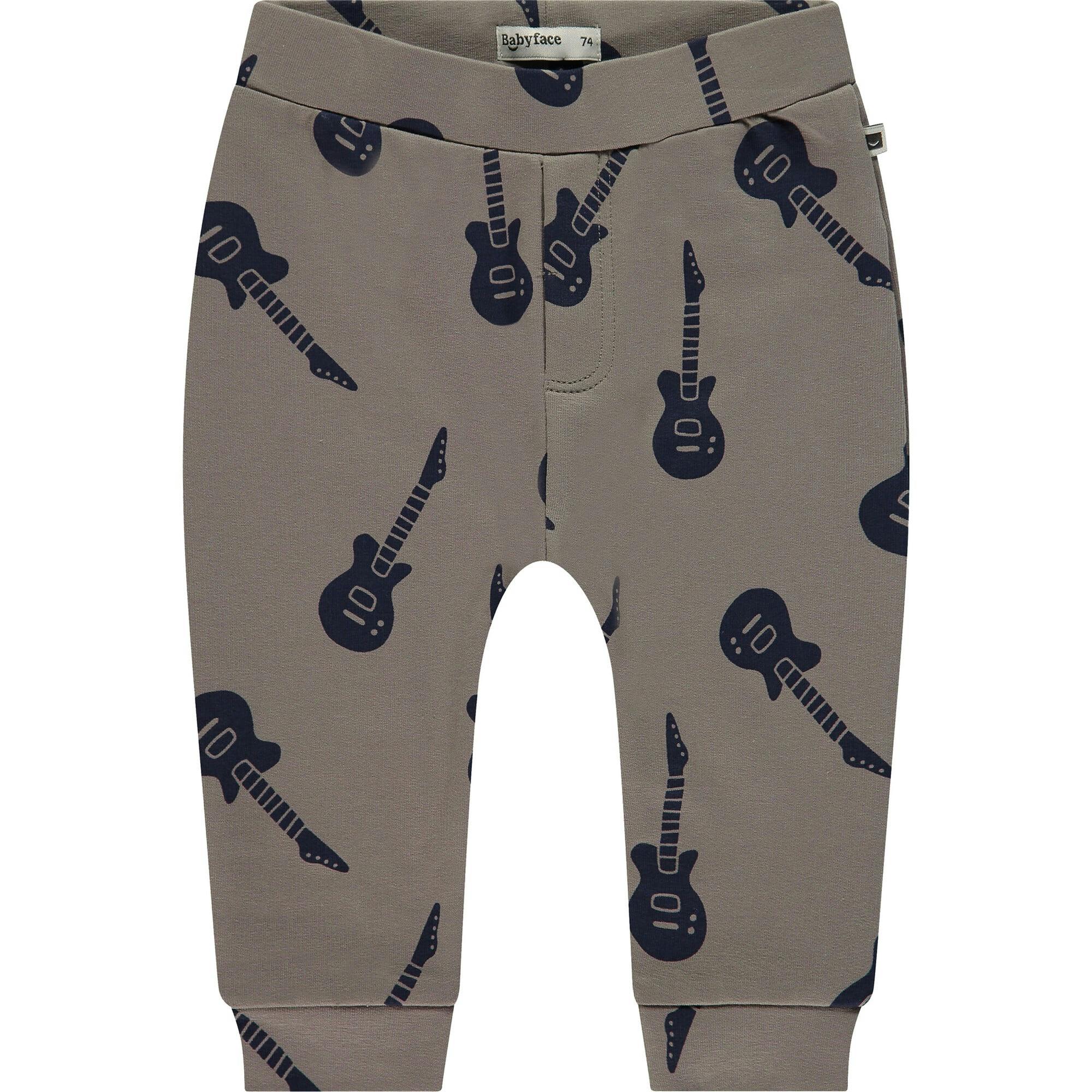 Baby Boy Guitar Print Sweatpants